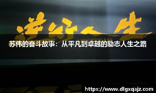 苏伟的奋斗故事:从平凡到卓越的励志人生之路